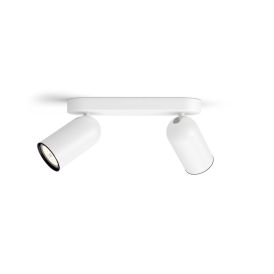 Spottivalaisin Philips Pongee 2-os Valkoinen