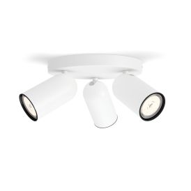 Spottivalaisin Philips Pongee 3-os Valkoinen