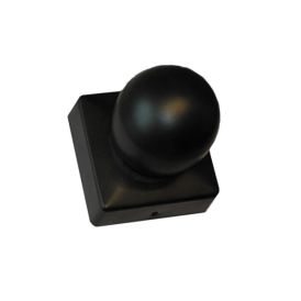 Tolpanhattu musta 97 x 97 mm