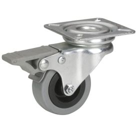 Kalustepyörä Stabilit Ø 50 x 19 mm, levy 60 x 60 mm