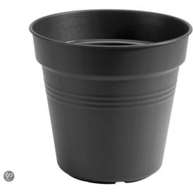 Istutusruukku Elho Green Basics musta 11 cm