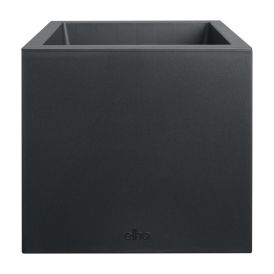 Ulkoruukku Elho Vivo Next Square 30 cm musta