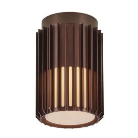 Kattovalaisin Nordlux Aludra Seaside IP54 musta Ruskea