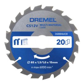 Sahanterä Dremel Blueprint Multi-Material 85 x 15 mm