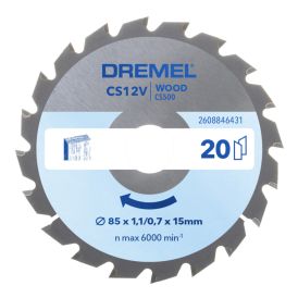 Sahanterä Dremel Blueprint Wood 85 x 15 mm