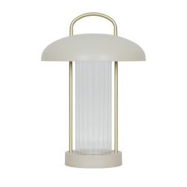 Ladattava pöytävalaisin Nordlux Mirano Ø 20 × 29 cm Beige