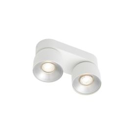Spottivalaisin Nordlux Pitcher 2-os valkoinen Valkoinen