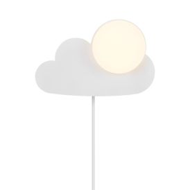 Seinävalaisin Nordlux Skyku Valkoinen