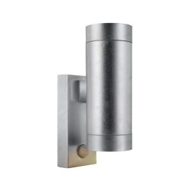 Ulkoseinävalaisin Nordlux Tin Maxi 2-os PIR 2 x GU10 galvanoitu IP54