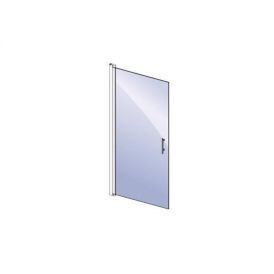Suihkuovi Camargue Vario Hopea 80 cm