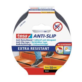 Liukuestoteippi Tesa Musta 5 m x 50 mm