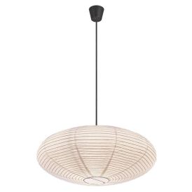Riisipaperivarjostin Nordlux Villo Ø 60 cm Valkoinen