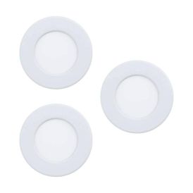 Uppospotti Eglo Fueva 5 LED 3-os Ø 86 mm Valkoinen