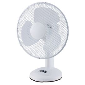 Pöytätuuletin Voltomat Air valkoinen Ø 30 cm