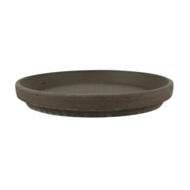 Aluslautanen Stan harmaa basaltti 18 cm