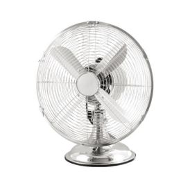 Pöytätuuletin Voltomat Air Retro harmaa Ø 30 cm