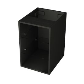 Sivukaappi Camargue Skärgård IQ Classic etuosilla mattamusta 35,4 x 43 x 55 cm