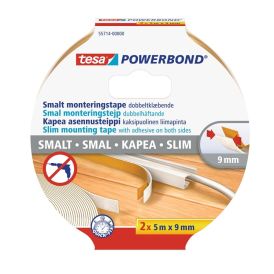 Kapea Asennusteippi Tesa 2 kpl 5 m x 9 mm