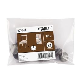 Huopatassunaula Stabilit ruskea 24 mm 16 kpl