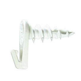 Kuvakoukku kipsilevytulpalla Nylon 4 kpl