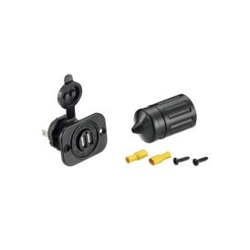 USB-pistoke Easterner kahdelle liittimelle 12-24 V