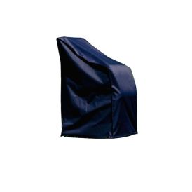 Kalustesuoja pinottaville tuoleille 65 x 65 x 150/110 cm musta