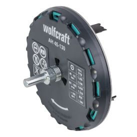 Säädettävä reikäsaha Wolfcraft 45-130 mm
