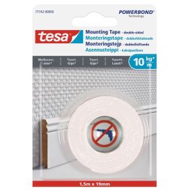 Asennusteippi Tesa 1,5 m x 19 mm
