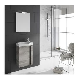 Kalusteryhmä Riva Elegance hopeanharmaa 45 cm