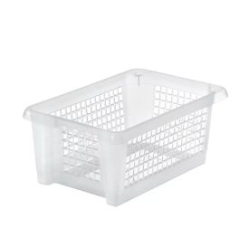 Pinottava kori SmartStore Basic L 42 x 28 x 17 cm Kirkas
