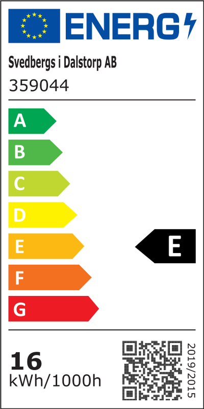 Energietikett