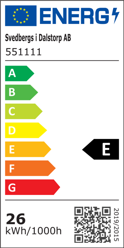 Energietikett