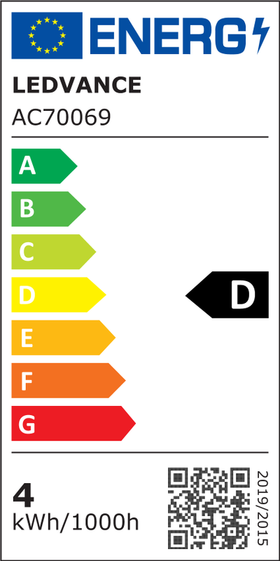 Energietikett