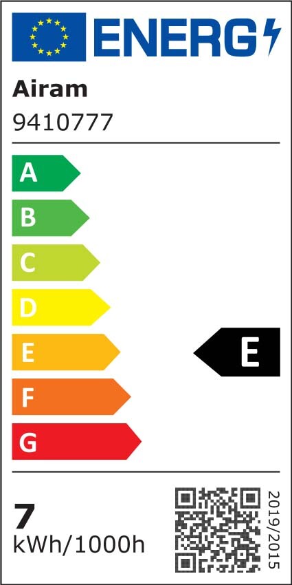 Energietikett