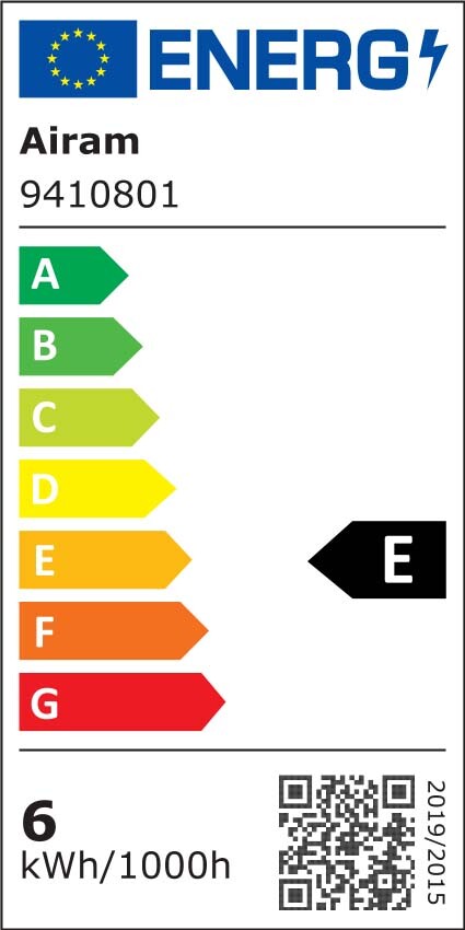 Energietikett