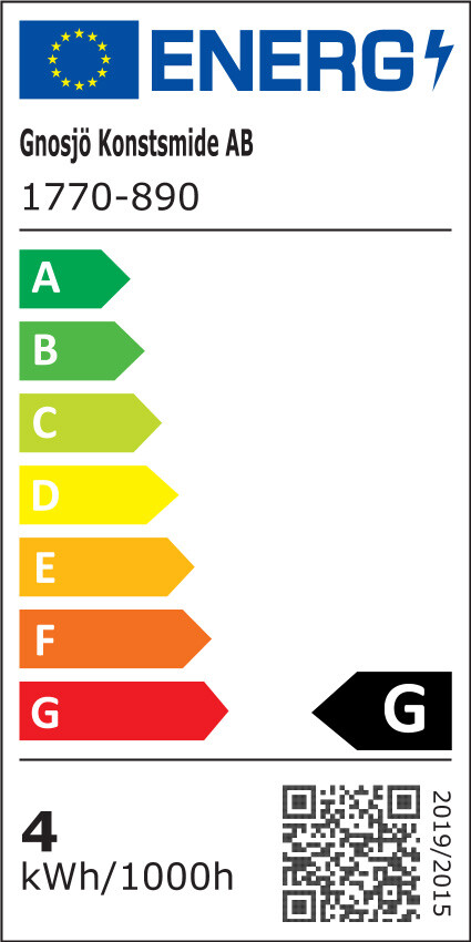 Energietikett