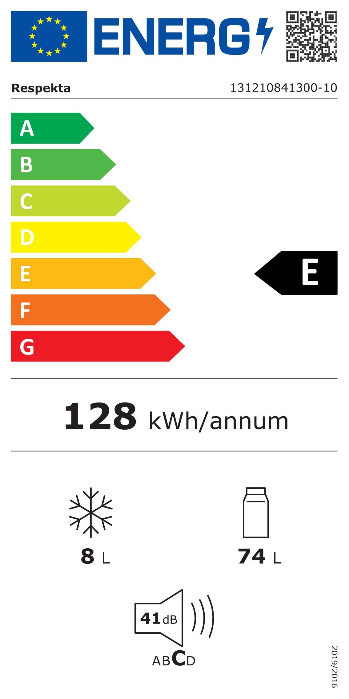 Energietikett