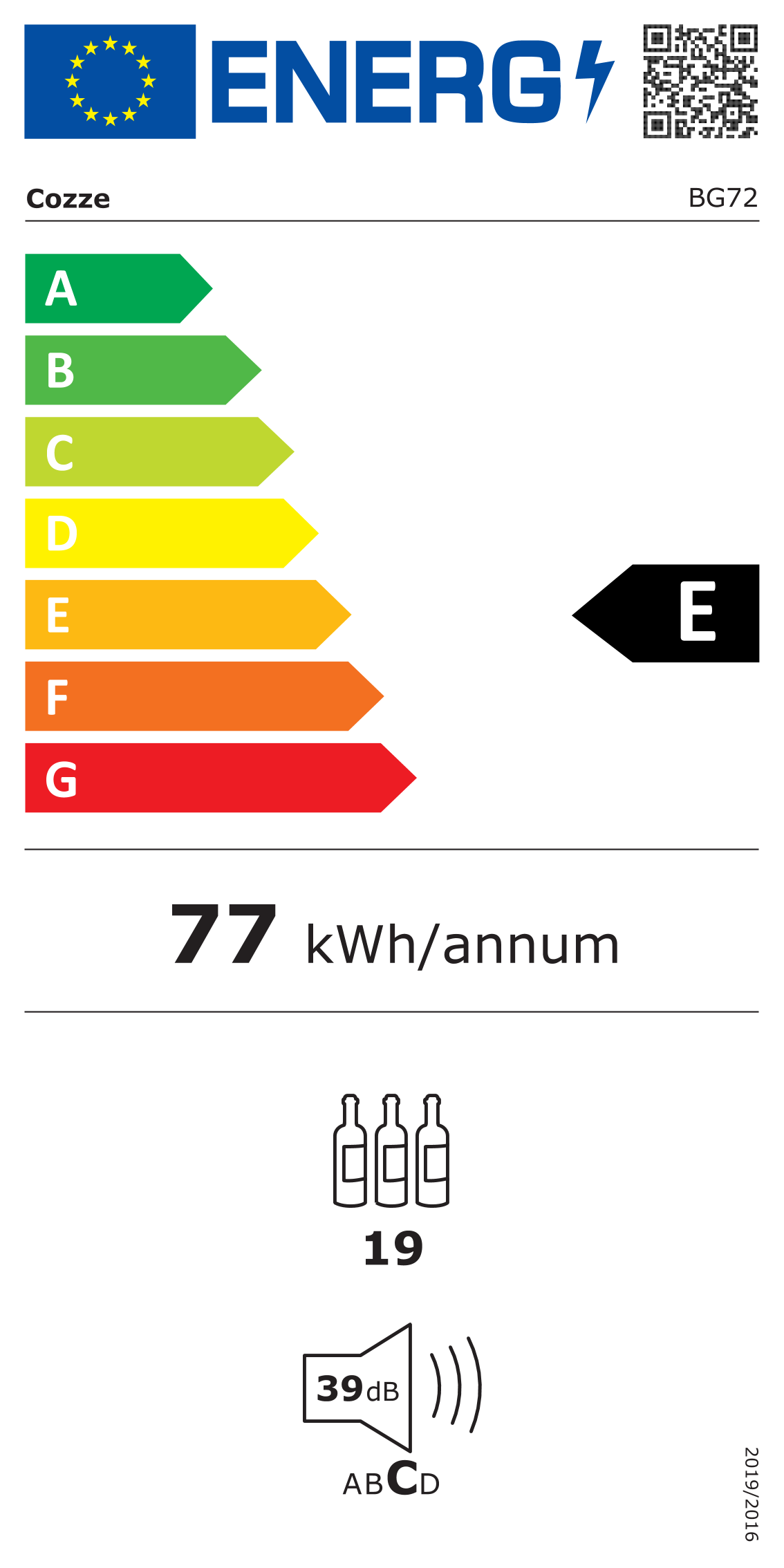 Energietikett