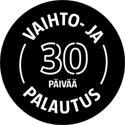 30 p&auml;iv&auml;n vaihto- ja palautusoikeus